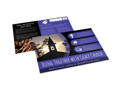 Church Outreach EDDM Postcard Template jbvy0ipjpa preview