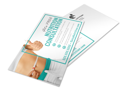 Nutrition Consultation Postcard Template d3qtu3m7l3 preview
