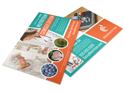 Nutrition Consultation Postcard Template xposymqjen preview