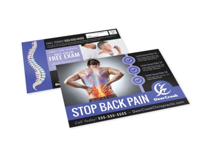 Chiropractic EDDM Postcard Template j28kpbp9o7 preview