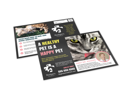 Veterinarian EDDM Postcard Template vti70kgo0z preview