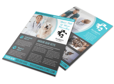 Veterinarian Flyers Template Preview