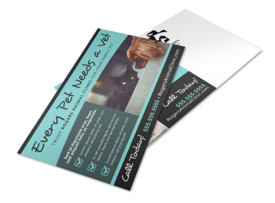 Veterinarian Postcard Template n72vjt6uto preview