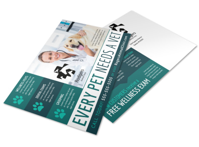 Veterinarian Postcard Template wr9z7rphgm preview