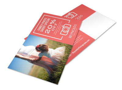 Family Photography Postcard Template esr5nn3g5s preview