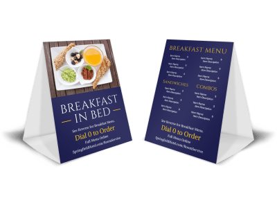 Table Tents Template Preview