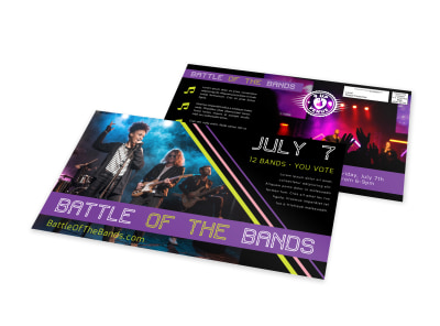 Concert EDDM Postcard Template q1r09l0x3q preview