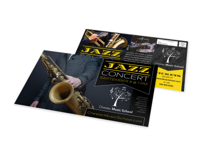 Concert EDDM Postcard Template po84hoohwj preview
