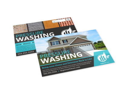 Pressure Washing EDDM Postcard Template kt6tz382mz preview