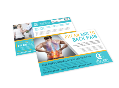 Chiropractic EDDM Postcard Template hvj0vvqk1o preview
