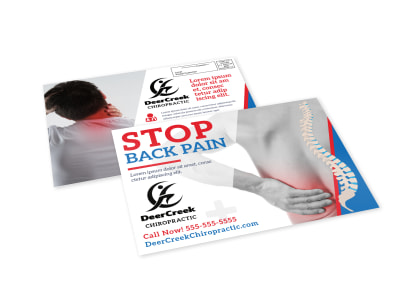 Chiropractic EDDM Postcard Template bncgiptyec preview
