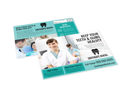 Dental EDDM Postcard Template 3to4pql8w1 preview