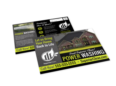 Power Washing EDDM Postcard Template 74voztbdry preview
