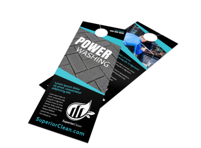 Power Washing Door Hanger Template imsu6gy5ba preview