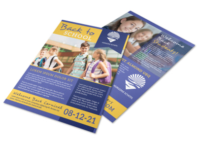 Back To School Flyer Template 74mvnavtq6 preview