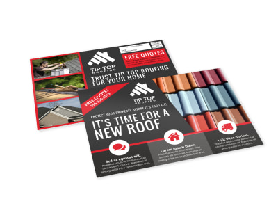 Roofing EDDM Postcard Template 37j316guzv preview