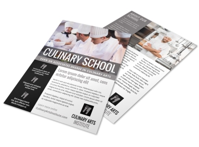 Culinary School Flyer Template hnhs8sr67u preview