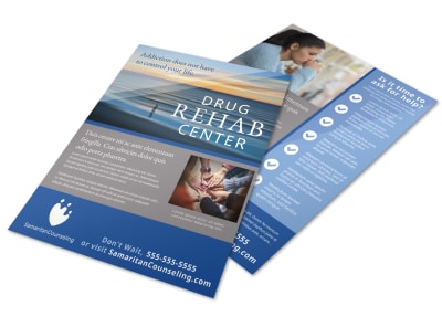 Drug Rehab Flyer Template htbt0272oz preview