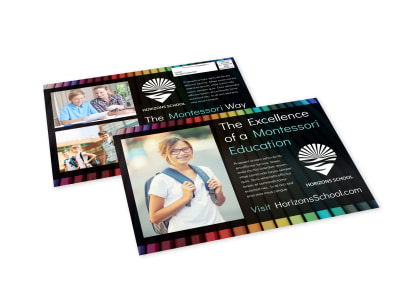 Private School EDDM Postcard Template gkvvgobkwm preview