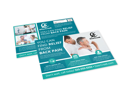 Chiropractic EDDM Postcard Template ih3ptg04ve preview