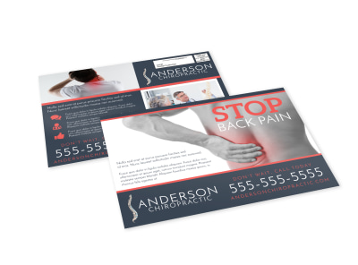 Chiropractic EDDM Postcard Template hqd889i0aj preview