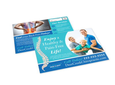 Chiropractic EDDM Postcard Template dgplxtm3g1 preview