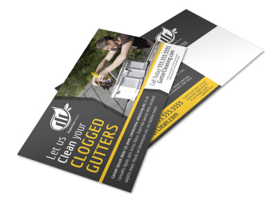 Gutter Cleaning Postcard Template auirbfuoou preview