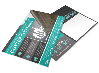 Gutter Cleaning Postcard Template ujw6woly8g preview
