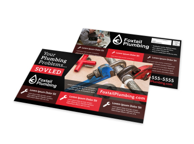 Plumbing EDDM Postcard Template u4o85ul0w6 preview