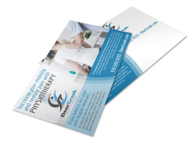 Physiotherapy Postcard Template wanmdww9cy preview