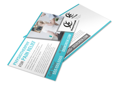 Physiotherapy Postcard Template 7pp9bduy6d preview