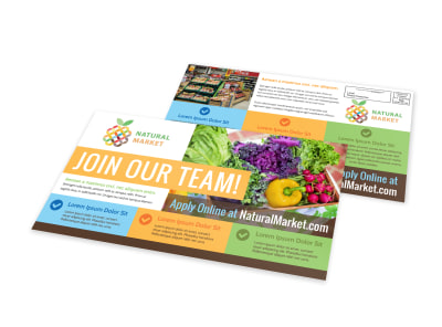 Now Hiring EDDM Postcard Template ar0q8a4ud6 preview