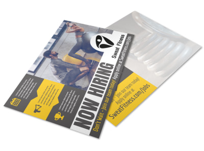 Now Hiring Postcard Template 6jo471lmfe preview