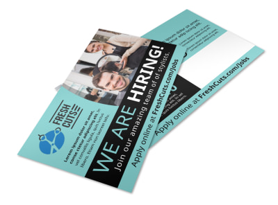 Now Hiring Postcard Template zyuldrbbbf preview