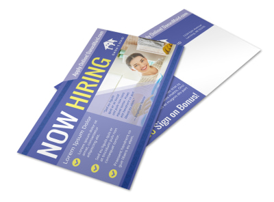 Now Hiring Postcard Template vwcvfpn52x preview