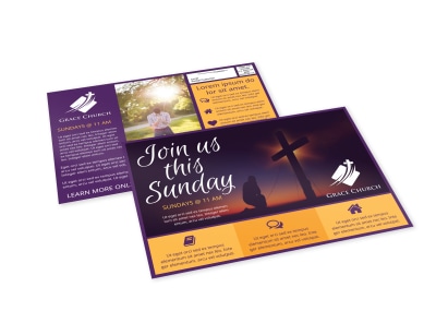 Church EDDM Postcard Template 7wdj34h8f5 preview