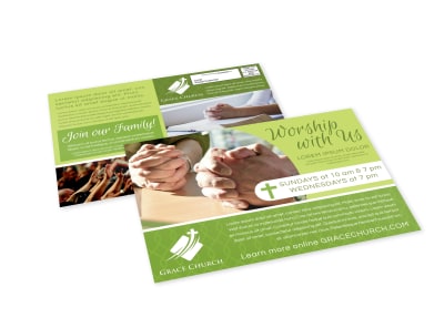 Church EDDM Postcard Template dyjyk9asst preview