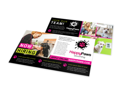 Now Hiring EDDM Postcard Template u26rg1bsw2 preview