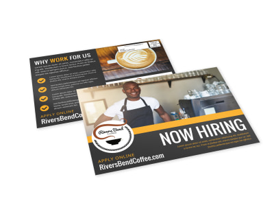 Now Hiring EDDM Postcard Template 7jw7rdrm9j preview