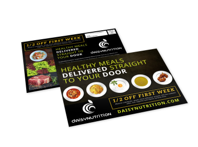 Food Delivery Service EDDM Postcard Template x1s56l8sr4 preview