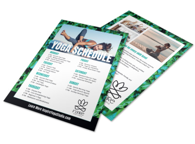 Yoga Schedule Flyer Template yphugbd2um preview
