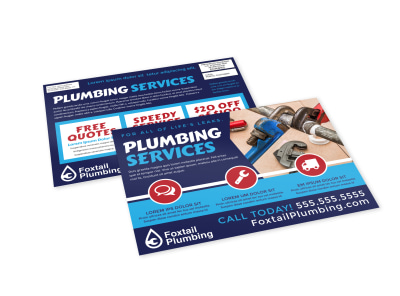 Plumbing EDDM Postcard Template s0i2hz3crx preview