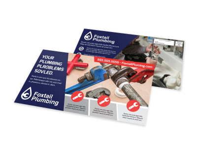 Plumbing EDDM Postcard Template 2ckipejt5z preview