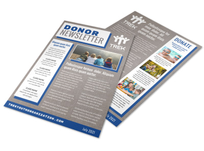 Non Profit Newsletter Template ld350d3s77 preview