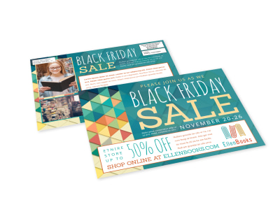 Black Friday EDDM Postcard Template ayl55zx5vb preview