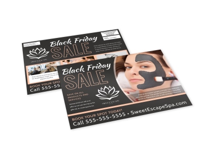 Black Friday EDDM Postcard Template vgg2sbqgvf preview