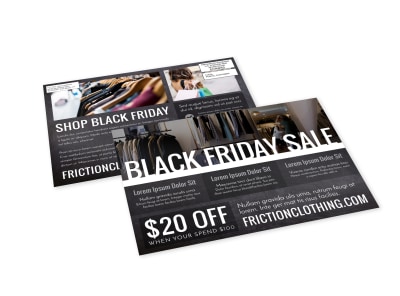 Black Friday EDDM Postcard Template vuf0aoowy3 preview