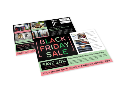 Black Friday EDDM Postcard Template x4s2it01zf preview