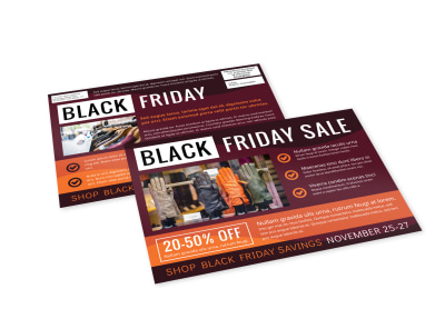 Black Friday EDDM Postcard Template sn2gnxh6oc preview