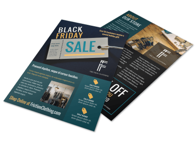 Black Friday Flyers Template Preview
